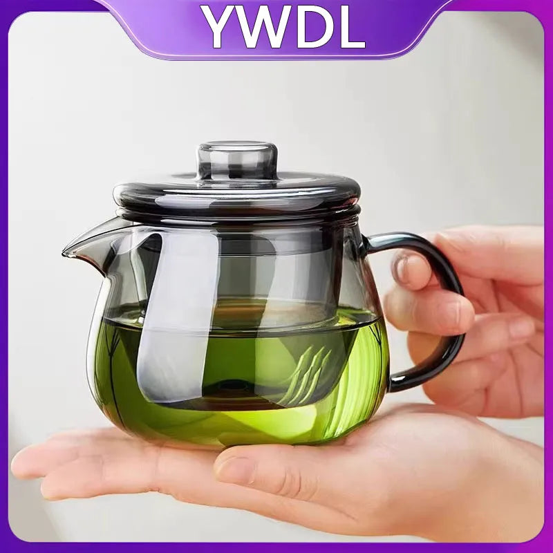 Théière en Verre avec Infuseur - Résistante et Pratique