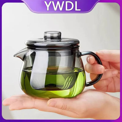 Théière en Verre avec Infuseur - Résistante et Pratique