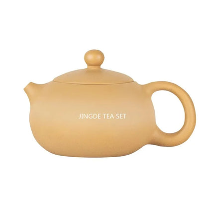 Théière artisanale en céramique noire - Design créatif, infuseur inclus