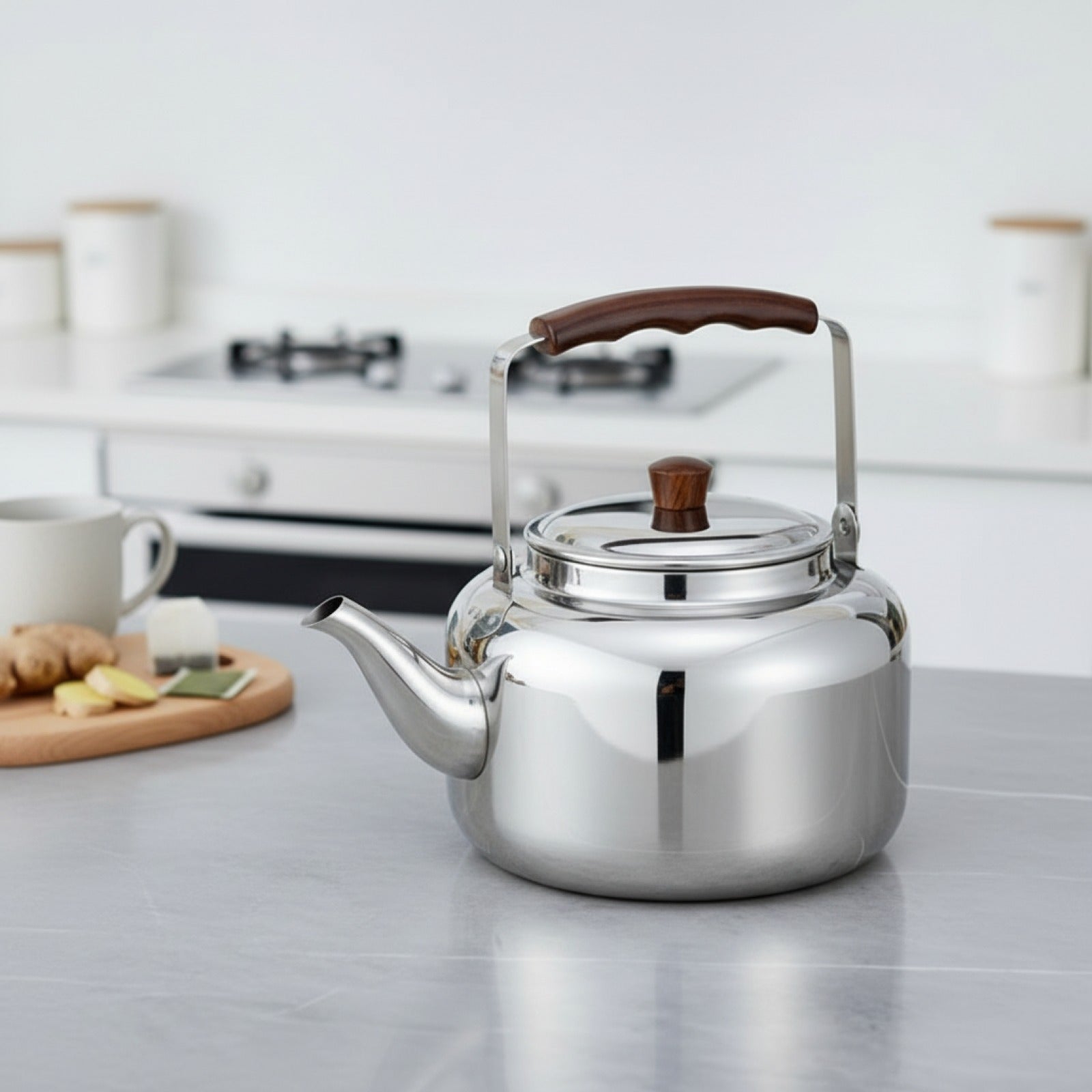 Bouilloire Inox Polyvalente 1L - Compatible Tous Feux