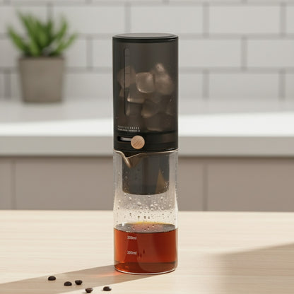 Cafetière à Froid "Cold Brew" en Verre - Préparation Artisanale et Rafraîchissante