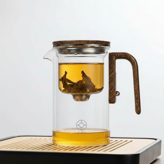 Bouilloire à Thé en Verre Magnétique avec Infuseur - 520ml