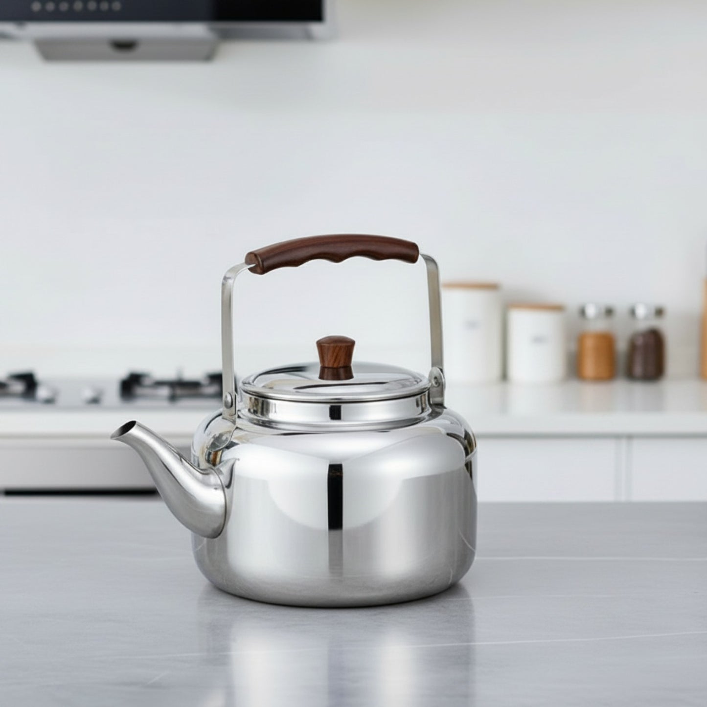 Bouilloire Inox Polyvalente 1L - Compatible Tous Feux