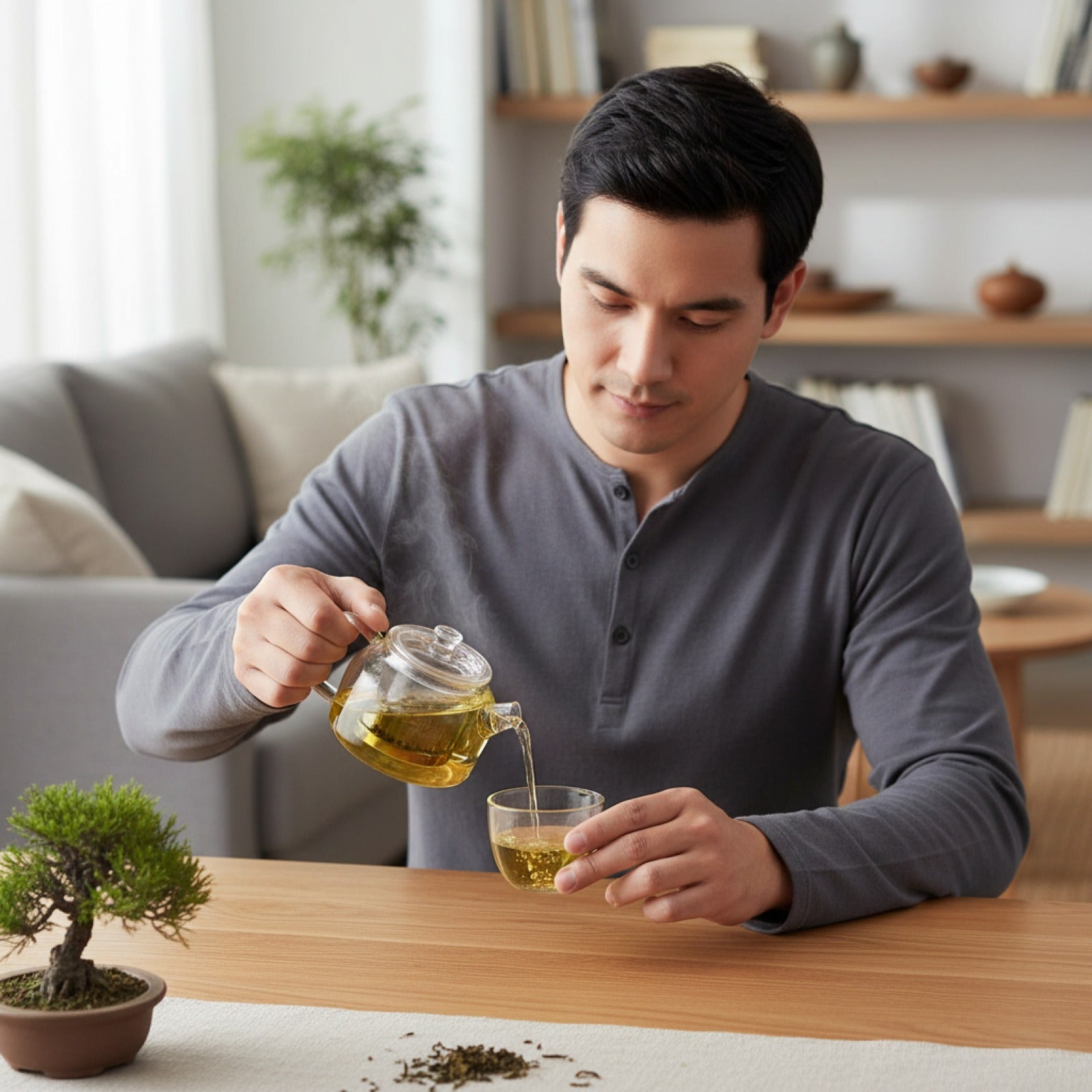 Théière en Verre Transparente Petite Capacité avec Filtre - Idéale pour Infusions et Service Kung Fu