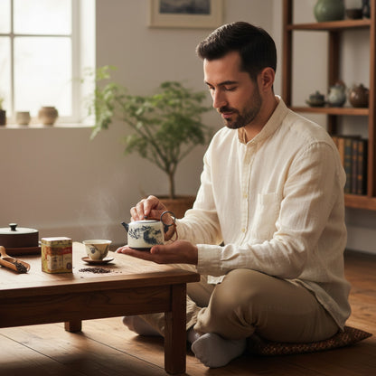 Théière en forme de chat peinte à la main de 102ml, infuseur à thé ancien, bouilloire à thé domestique avec filtre, fournitures artisanales pour boissons Dahongpao