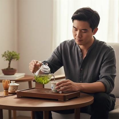 Théière en Verre Résistante à la Chaleur 200ml - Idéale pour Service Kung Fu