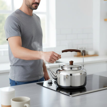 Bouilloire Inox Polyvalente 1L - Compatible Tous Feux