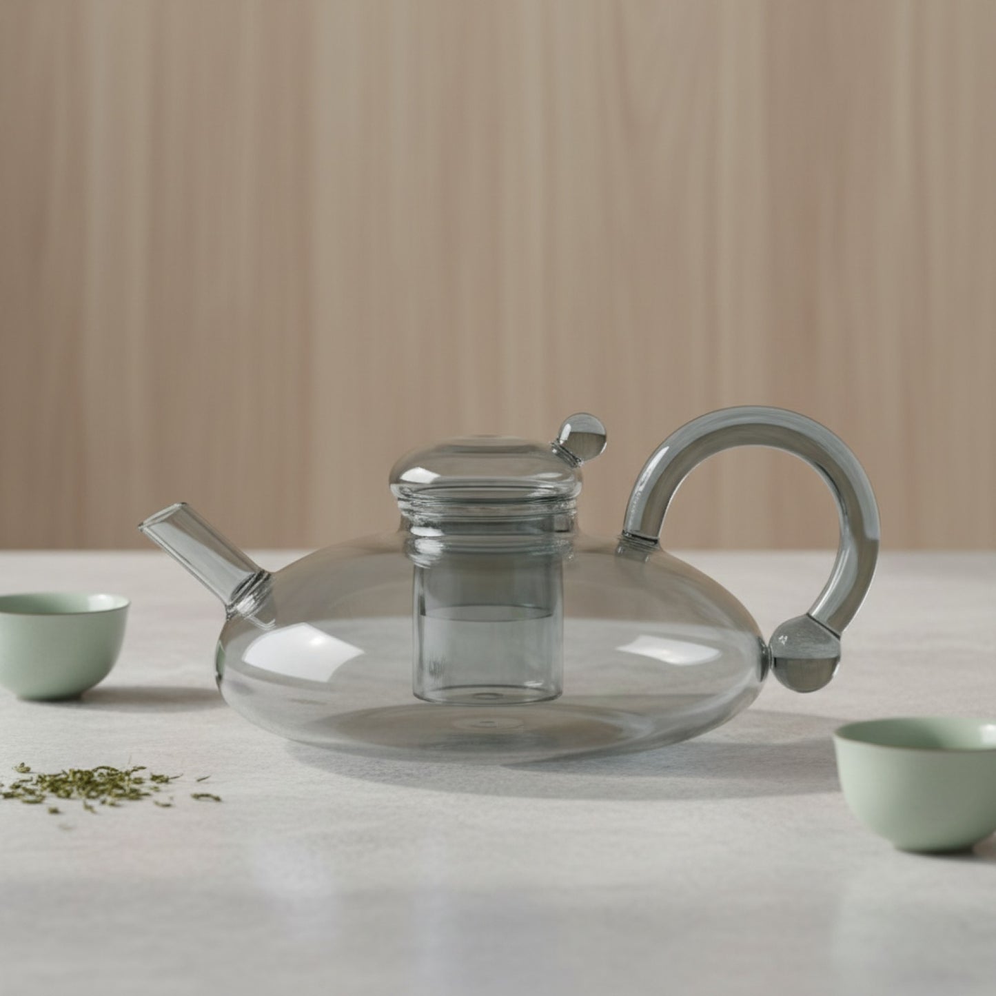 Théière en Verre Transparent avec Infuseur - Élégante et Résistante à la Chaleur