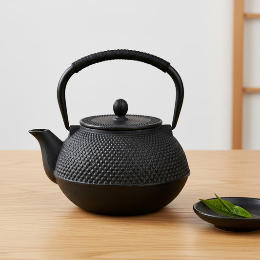 Théière Japonaise en Fonte Émaillée - 600ML - Bouilloire Élégante pour l'Eau Chaude
